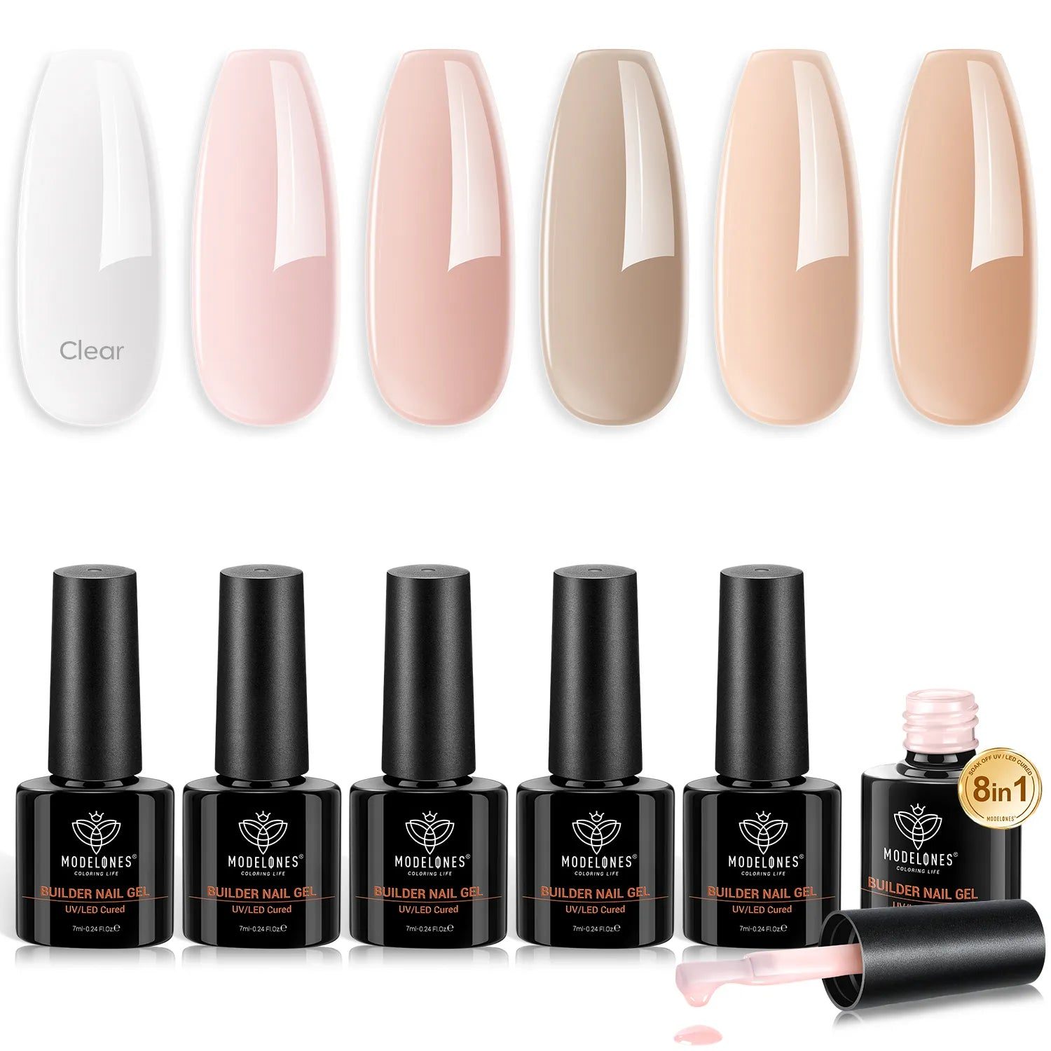 Modelones Builder Nail Gel Kit